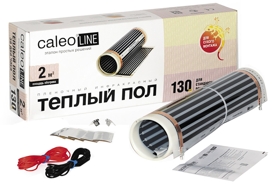 Пленочный теплый пол CALEO LINE 130 вт/м2 - 2,5 м2 Пленочный теплый пол CALEO LINE 130 вт/м2 - 2,5 м2