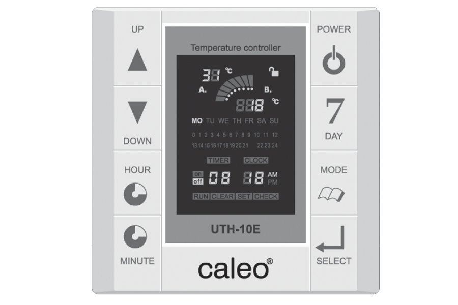 Терморегулятор CALEO UTH-10E Терморегулятор CALEO UTH-10E