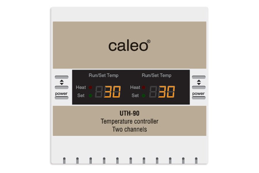 Терморегулятор CALEO UTH-90 (двухканальный) Терморегулятор CALEO UTH-90 (двухканальный)