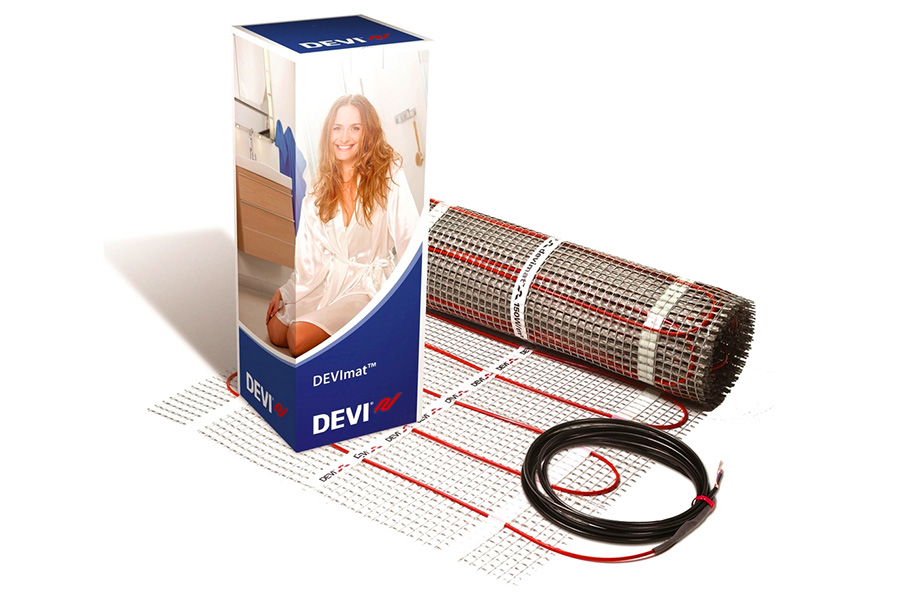 Кабельный мат DEVIcomfort 150T - 12 м2 (DTIR 150 вт/м2) Кабельный мат DEVIcomfort 150T - 12 м2 (DTIR 150 вт/м2)