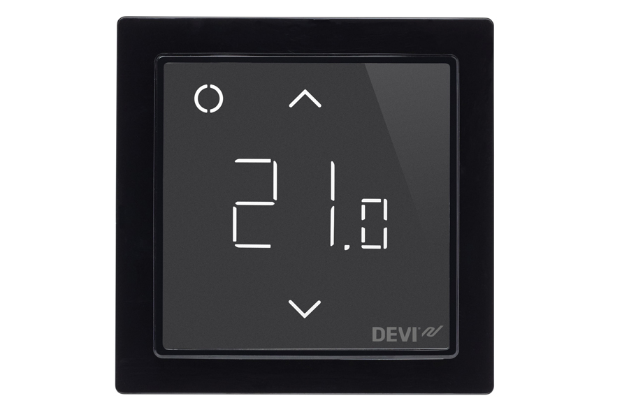 Терморегулятор Devireg Smart - черный (Black) Терморегулятор Devireg Smart - черный (Black)