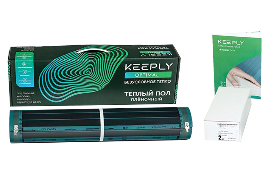 Пленочный теплый пол KEEPLY Optimal 200 Вт/м2 - 2 м кв Пленочный теплый пол KEEPLY Optimal 200 Вт/м2 - 2 м кв