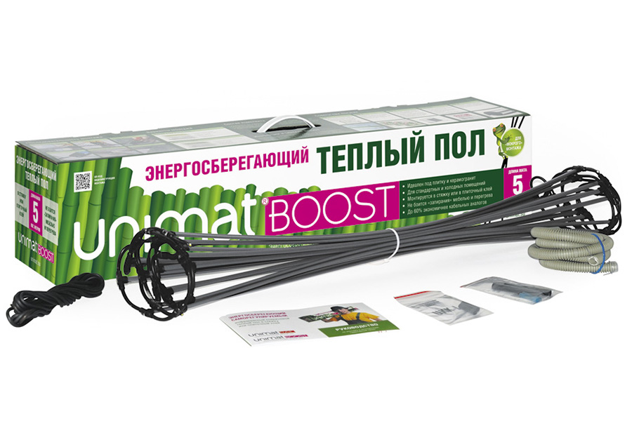 Стержневой теплый пол UNIMAT BOOST-300 - 3 м.пог Стержневой теплый пол UNIMAT BOOST-300 - 3 м.пог